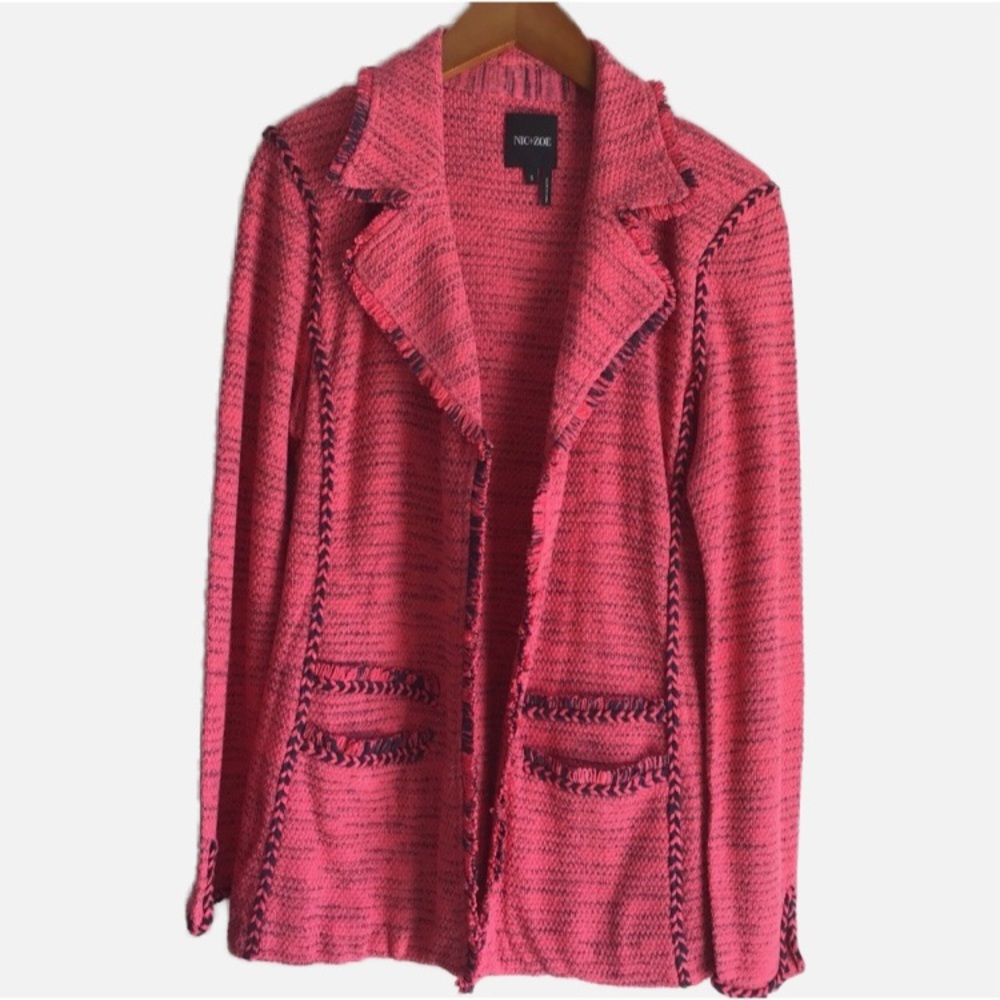 Nic + Zoe Women’s Stylish & Comfy Knit Blazer S